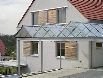 Einfamilienhaus Ansicht hinten
